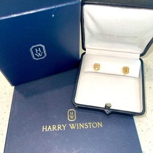 Harry Winston HW Logo Earrings